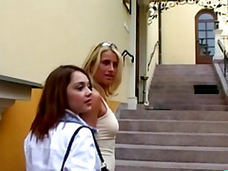 Katarina, Linda, Penelope, Sandra Mark having gangbang