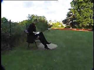 Crazy French Old Mature cheating for a gardenFuck...F70