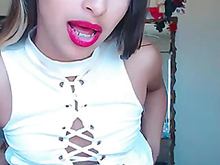 Beautiful Japanese teen with brace on her teeth and it looks so hot