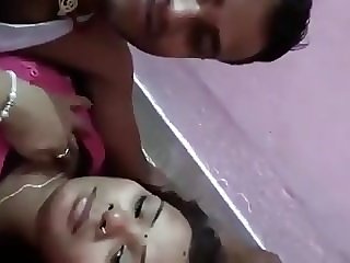 Indian Couple Titty Sucking